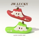 Apple, детские слайдеры, тапочки, антибактериальная комфортная нескользящая обувь на платформе, подходит для подростков, семейный стиль