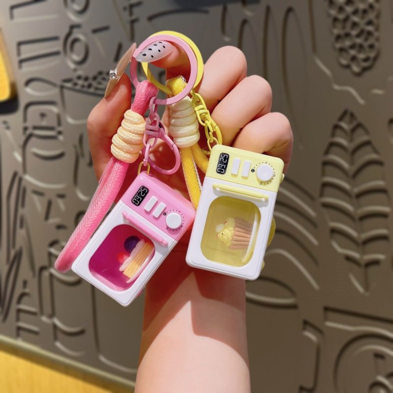 创意烘焙烤箱小挂件可爱发光钥匙扣减压玩具钥匙链书包挂饰小礼物,节庆用品/礼品,钥匙扣,淘宝优惠券,粉丝福利购,淘宝优惠卷