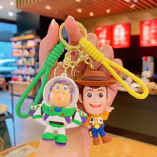 玩具总动员草莓熊卡通钥匙扣挂件