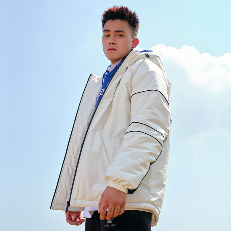 kelme运动休闲加厚耐磨防风棉服