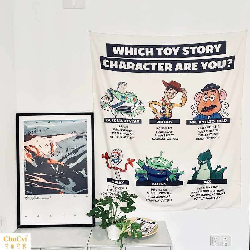 Toy Story 卡通动漫 玩具总动员周边 挂布背景布 反|ruв категории домашний ткань, гобелен/гобелен - от Buy2taobao.com для оказания профессиональной услуги покупки агента Taobao