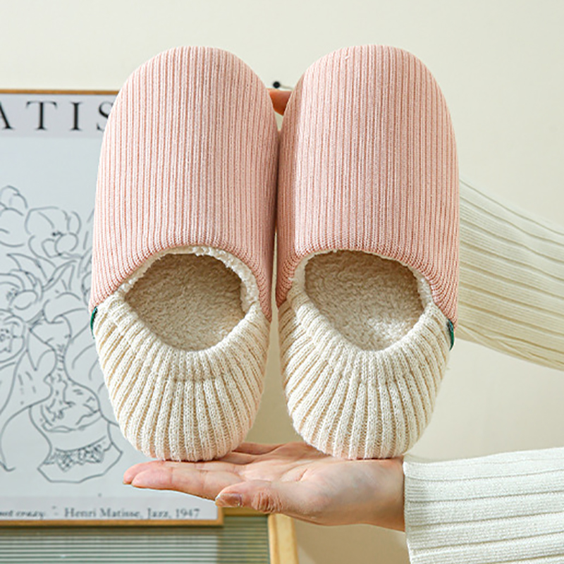 麂皮木地板棉拖鞋无声