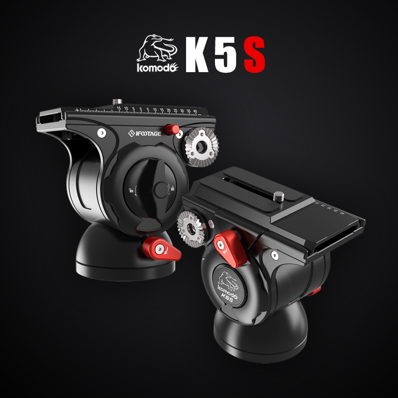 印迹三脚架云台K5S液压阻尼云台