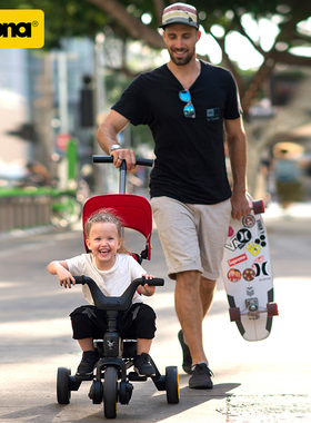 Doona Liki Trike S3婴儿儿童三轮车宝宝脚踏车推车1-3岁遛娃神器