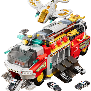 儿童玩具车男孩子2026网红爆款消防车男童3到6岁4生日礼物5小汽车