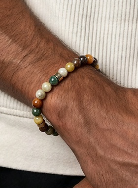 NaturalStoneBeadsBracelet