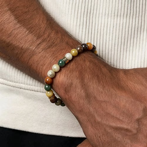 NaturalStoneBeadsBracelet