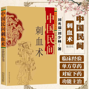 中国民间刺血术 中医基础理论入门书人体经络穴位刺血疗法 中国民间灸法绝技书 艾灸书 针灸艾灸书 中医基础理论入门书 正版