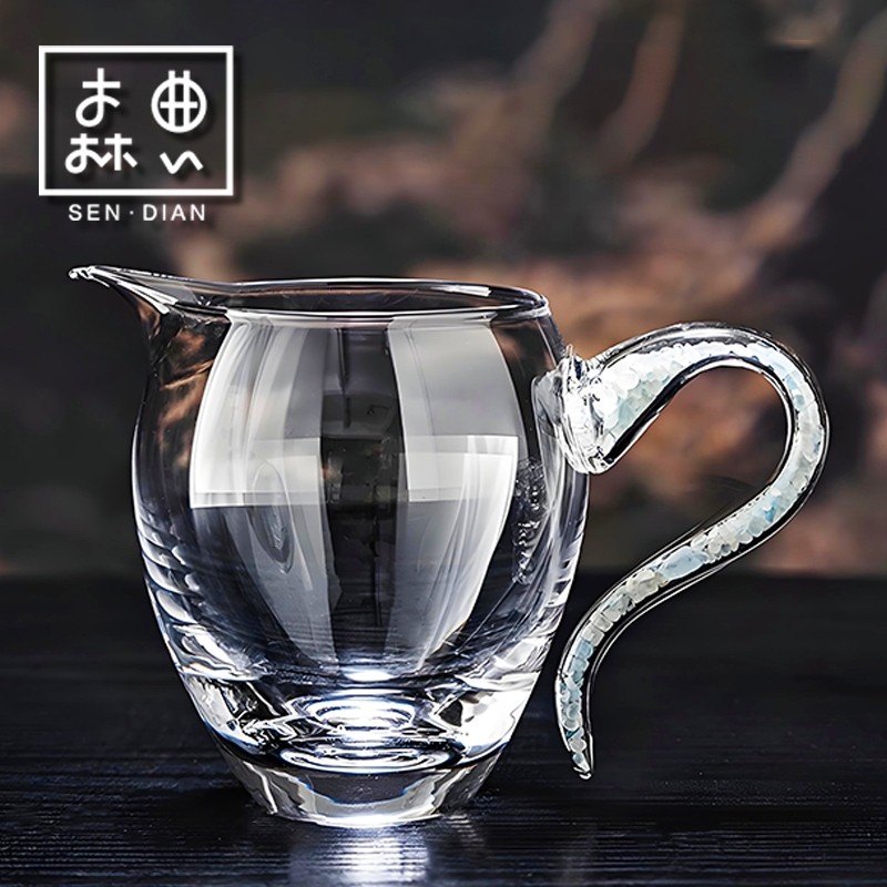 泡茶公道杯玻璃高档加厚2026新款分茶器茶漏一体茶水新型公杯茶海