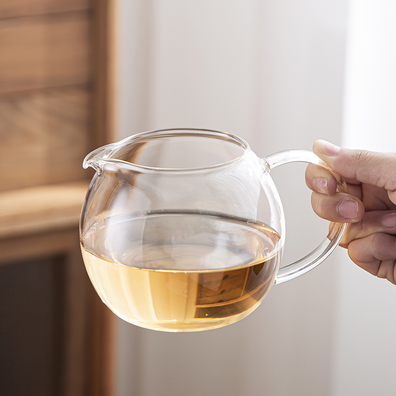 公道杯玻璃茶漏一体茶具茶滤网茶海功道壶茶杯泡茶公杯分茶器