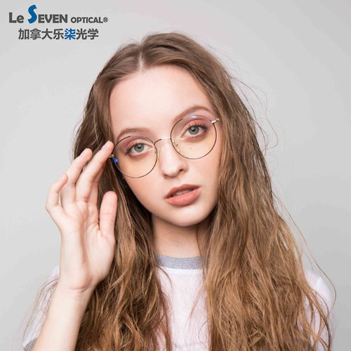 LeSeven防蓝光眼镜护眼防辐射电脑护目镜平光素颜眼镜女Allure - 封面