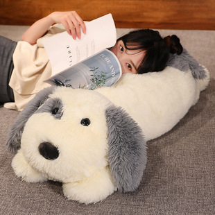 日本品质趴趴狗毛绒玩具小狗狗玩偶公仔女孩大号睡觉抱枕生日礼物