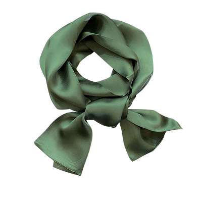 纯色真丝长条小丝巾桑蚕丝领巾