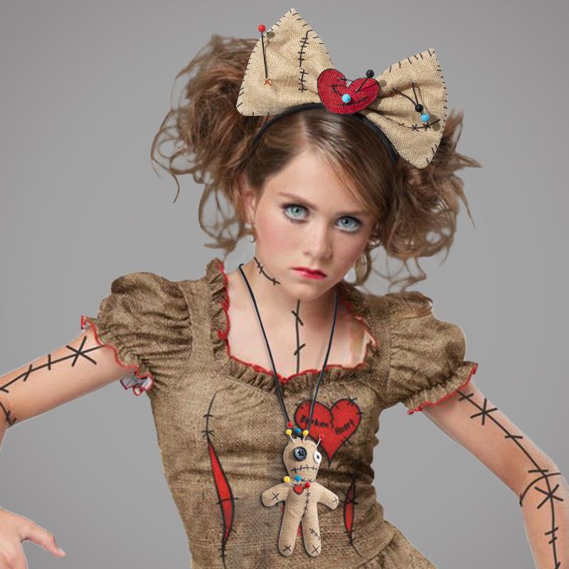 Halloween necklace headband costume prop万圣节项链发箍装扮