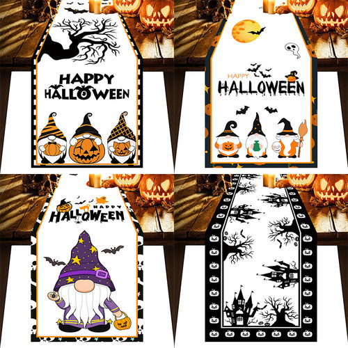 Halloween Table Flag Ghost Festival Party Table Cloth旗巾