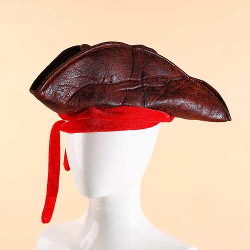 Halloween Pirate‑cowboy‑hat Party Prop 海盗牛仔礼帽