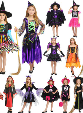 Halloween costumes for kids and girls vampire costumes服装