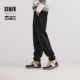 森马×RYO艺术家系列休闲裤 子情侣宽松束脚裤 男冬季 雪尼尔加绒裤
