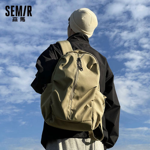 森马男学生旅行双肩包登山包书包