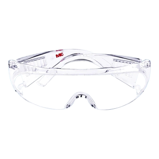 3M护目镜1611HC防风沙防灰尘防飞溅防刮擦大视窗工业通气防护眼镜