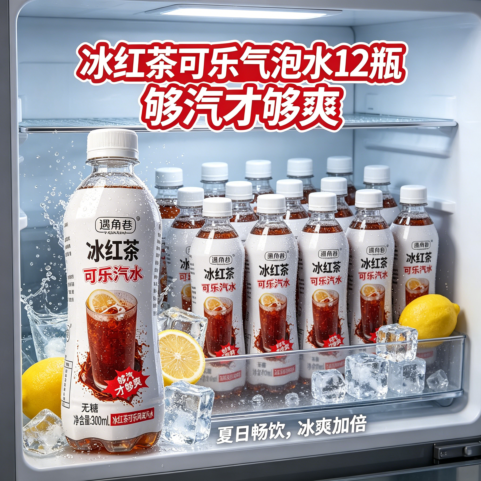 冰红茶可乐汽水饮料新品跑量特价