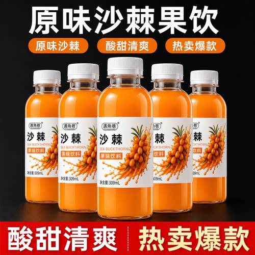 新品冲量沙棘汁酸甜可口整箱特价