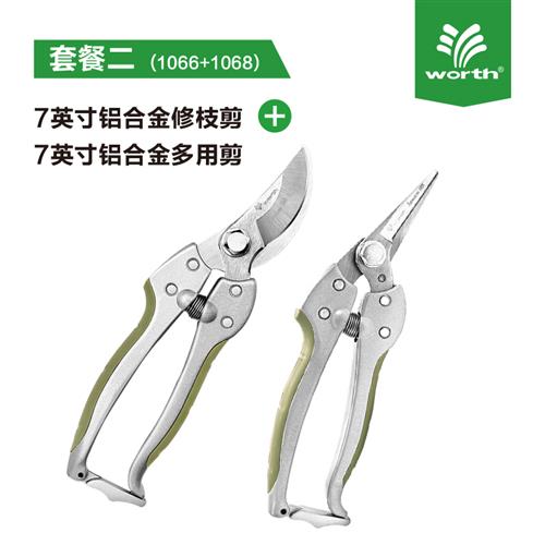 worth园艺剪刀家居修枝剪果枝剪果树剪园林剪树枝修剪剪刀i.