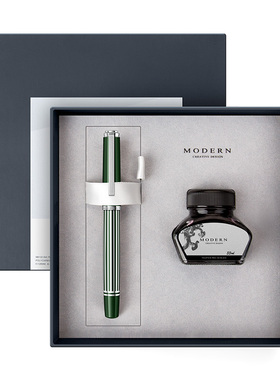 摩登MODERN流线条M6100钢笔学生专用练字书法签字笔文艺复古男女