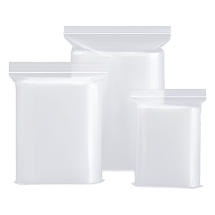 科怡加厚密封袋透明塑封pe自封袋分装封口袋一次性食品包装塑料袋