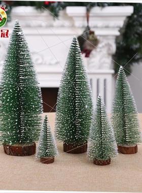 Christmas cedar mini pine needle tabletop decoration