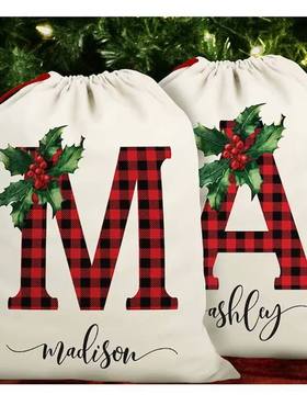 Personalized Christmas Gift Sack for Christmas Crackers Cust