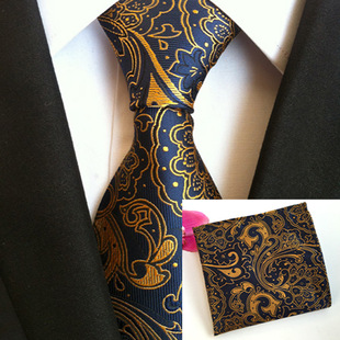 hanky Pocket neck sets suit tie men necktie Handkerchiefs