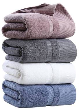 140*70cm浴巾长绒棉纯棉加厚Cotton bath towel hotel bath towel