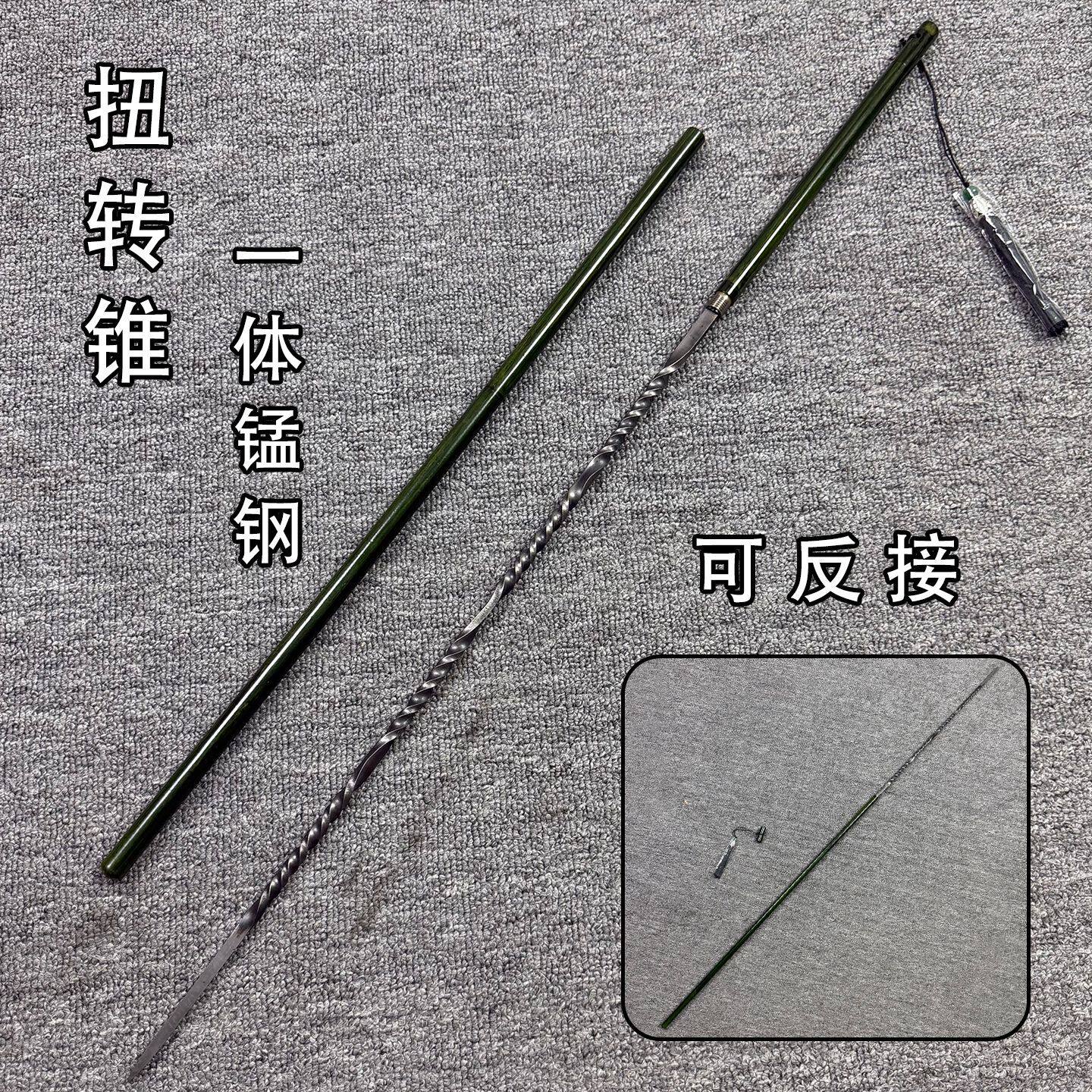 可反接锰钢刀唐横刀扭转锥破甲锥古风带流苏细刀细柳刀摆件未开刃