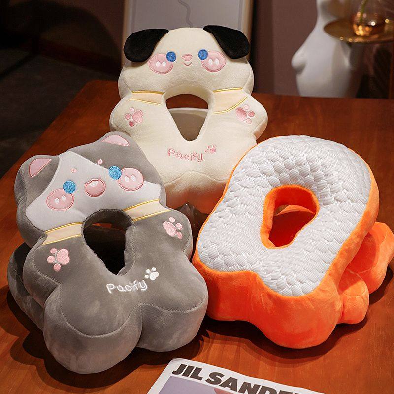 午睡枕便携式冰丝豆豆午睡枕趴睡枕办公室抱枕午休睡觉神器小学生,居家布艺,午睡枕,淘宝优惠券,粉丝福利购,淘宝优惠卷