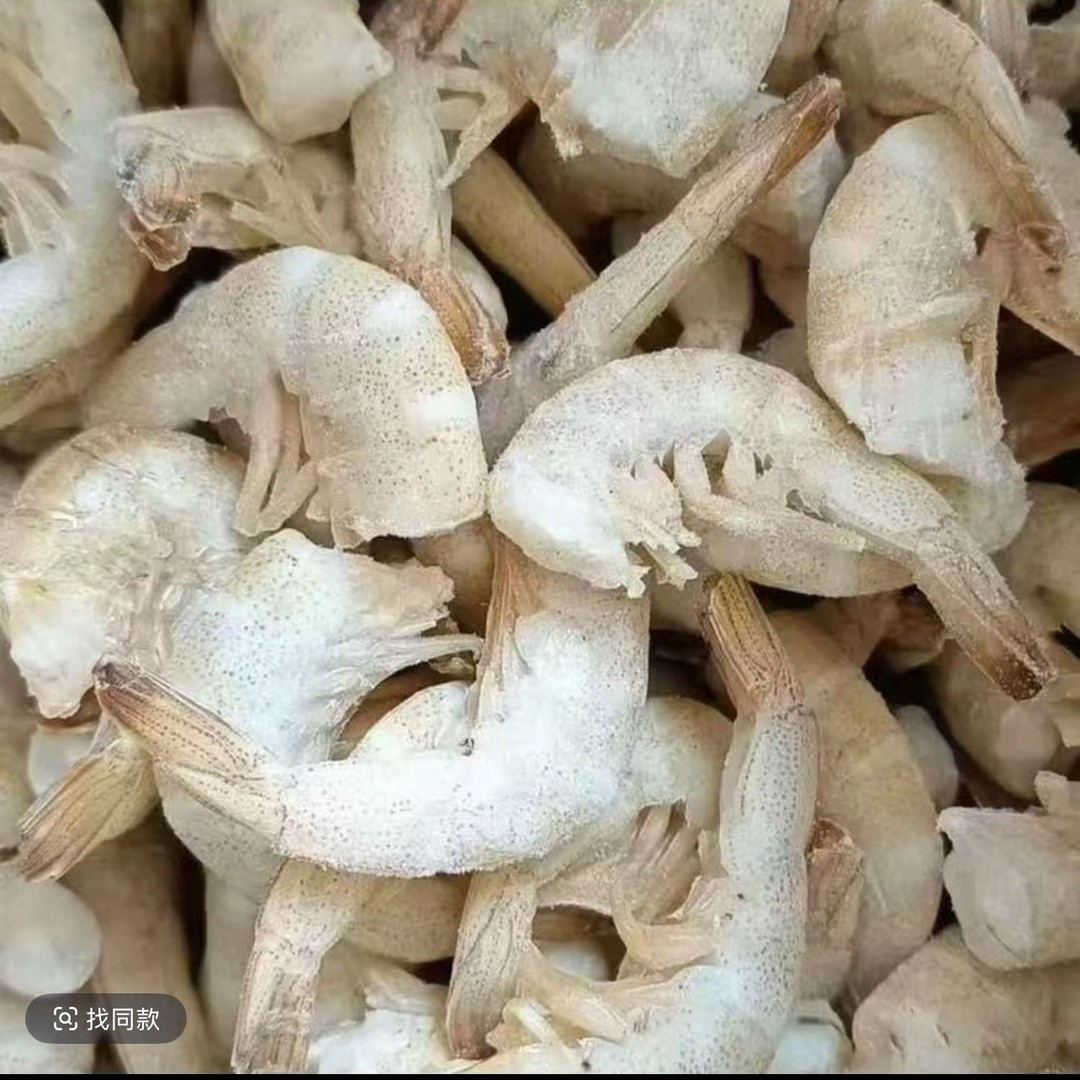 鲜活去头羊毛虾速冻发货 肉质紧致 鲜嫩美味 羊毛虾虾尾 5斤/袋
