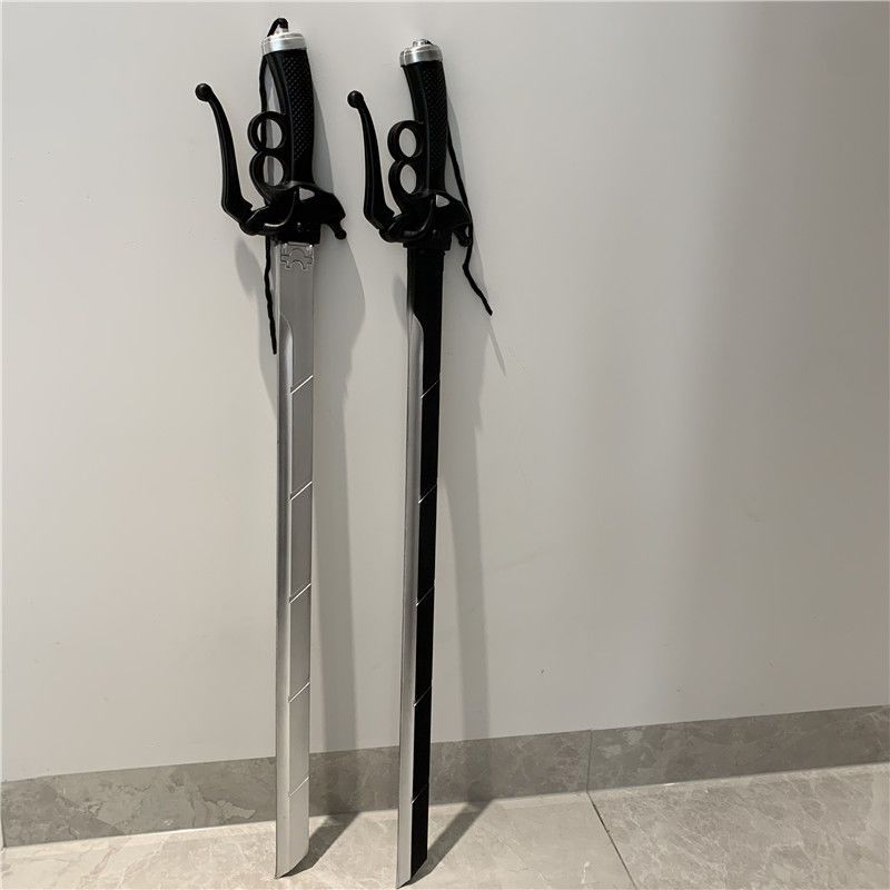 进击的巨人cospaly剑双刀枪剑武器艾伦三笠利PU软模型漫展道具