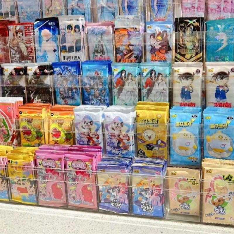 卡片收纳架卡游亚克力收纳架谷子收纳架布鲁克收纳架奥特曼卡片盒