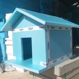 宠物窝狗窝保温板流浪猫窝防冻猫咪窝搭建材料室外防水保暖挤塑板