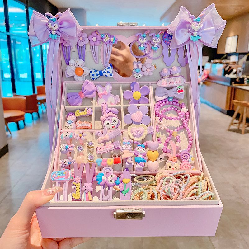 星黛露儿童发卡礼盒韩国女孩发夹皮筋头绳可爱发饰套装高端首饰盒,童装/婴儿装/亲子装,发饰,淘宝优惠券,粉丝福利购,淘宝优惠卷