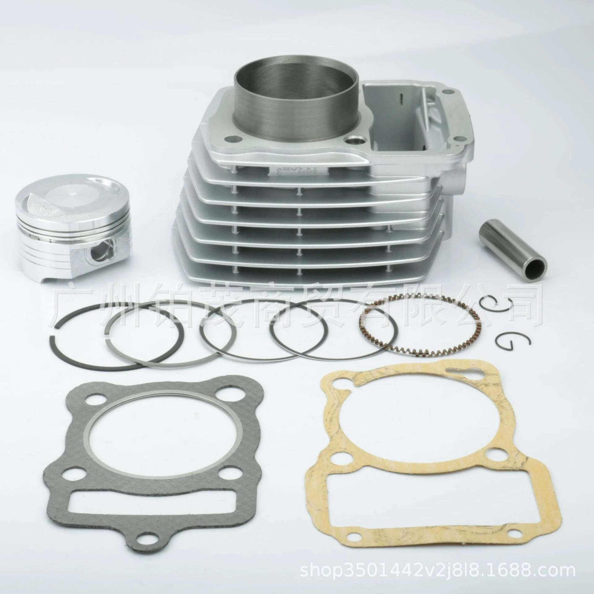 嘉陵铁悍JH125-19E套缸 CG133套缸 133CM3发动机套缸14销活塞套缸