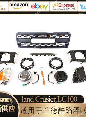 适用于兰德酷路泽FJ100 03-06LC100 LAND CRUSIER GRILLE FJ105