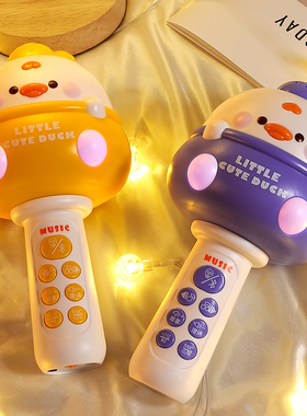 儿童话筒音响一体麦克风无线回声卡拉ok唱歌机宝宝早教玩具男女孩