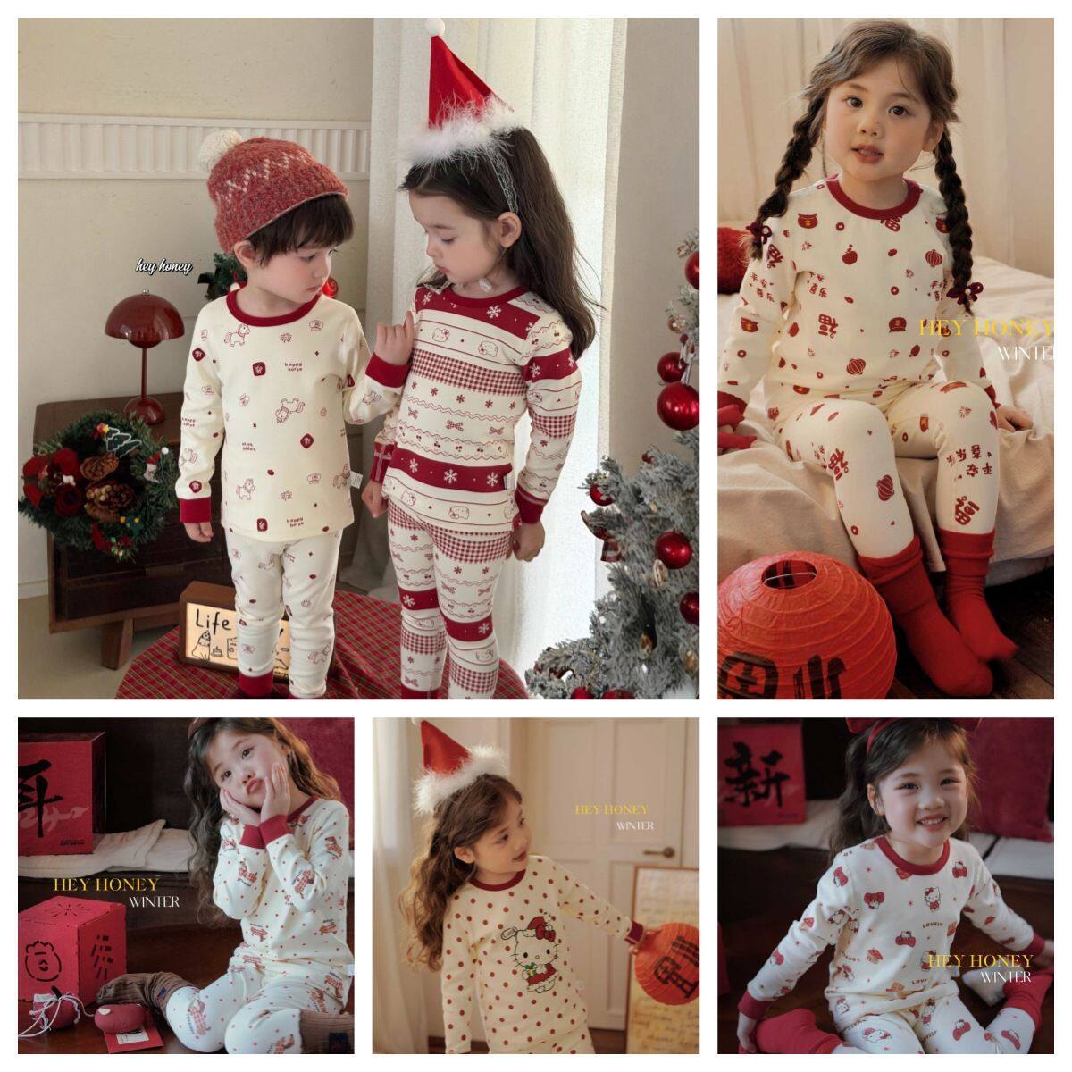 儿童中通小童纯棉秋衣秋裤男女童秋冬睡衣家居服宝宝保暖内衣套装