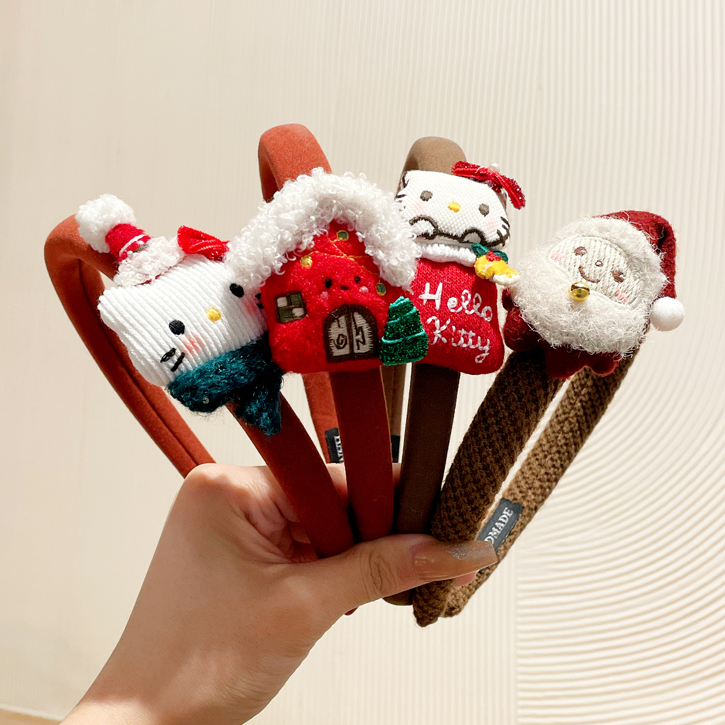 可爱卡通圣诞发箍2025新款儿童雪人造型头箍女童节日拍照装饰发饰