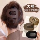 高级感发夹女2025新款 后脑勺鲨鱼夹大号发量多抓夹鸭嘴夹子头饰