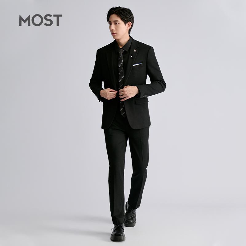 漠士2024新款男士正装西服套装
