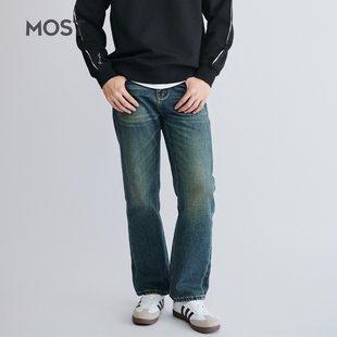 MOST/姆氏德男士牛仔裤新款男长裤春直筒裤休闲宽松裤子C51262012