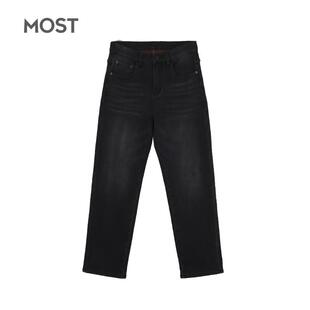 MOST/姆氏德复古直筒男士保暖牛仔裤加绒休闲亲肤长裤C44262267