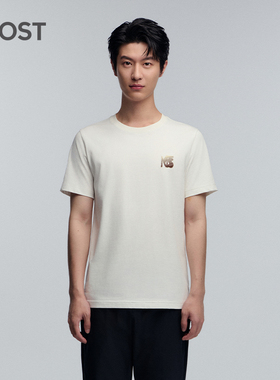 MOST/姆氏德男装白色短袖T恤男潮夏季薄款修身简约男士C42212086